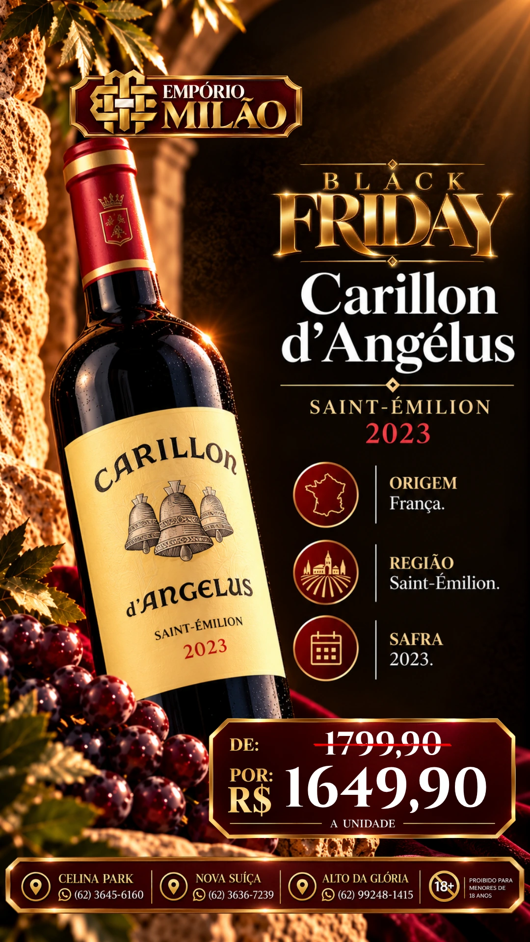 Carillon d’Angélus 2023 — arte Black Milão